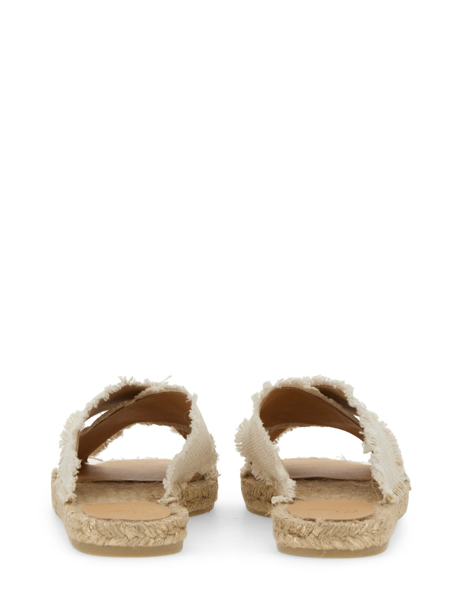 [Castaner] Sandals SS25 PALMERA/032_BLANCO/ORO