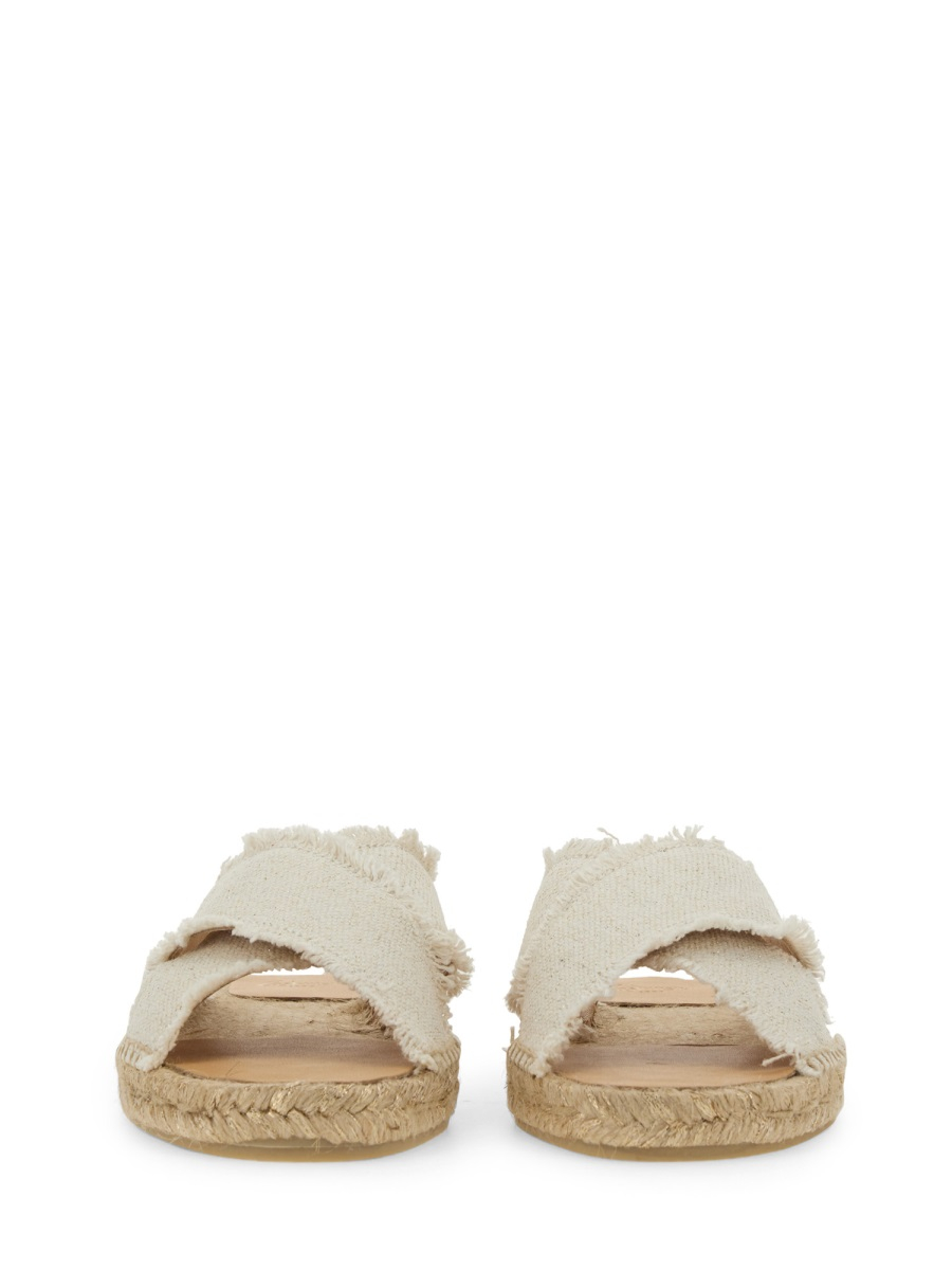 [Castaner] Sandals SS25 PALMERA/032_BLANCO/ORO