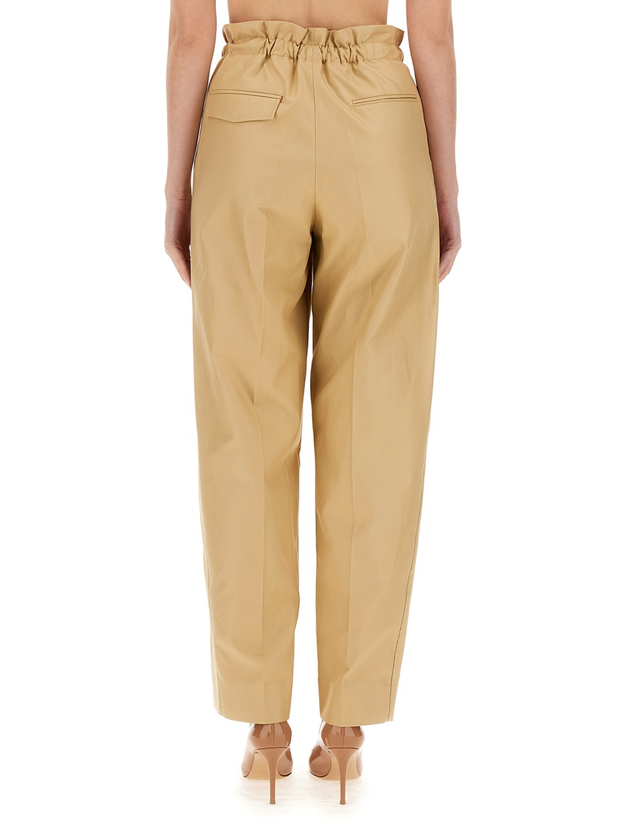 [VICTORIA BECKHAM] Trousers SS24 1124WTR005121C_HONEY