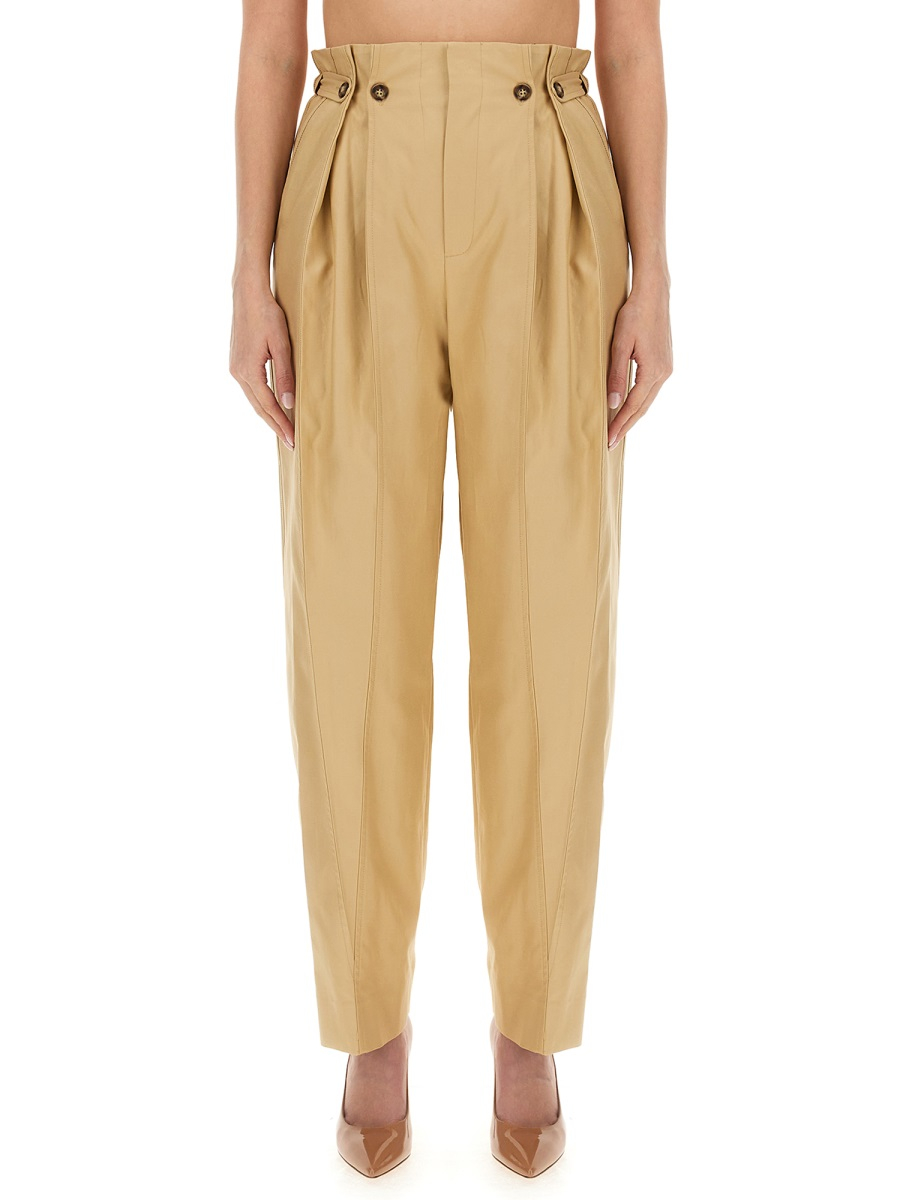 [VICTORIA BECKHAM] Trousers SS24 1124WTR005121C_HONEY