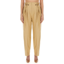 [VICTORIA BECKHAM] Trousers SS24 1124WTR005121C_HONEY