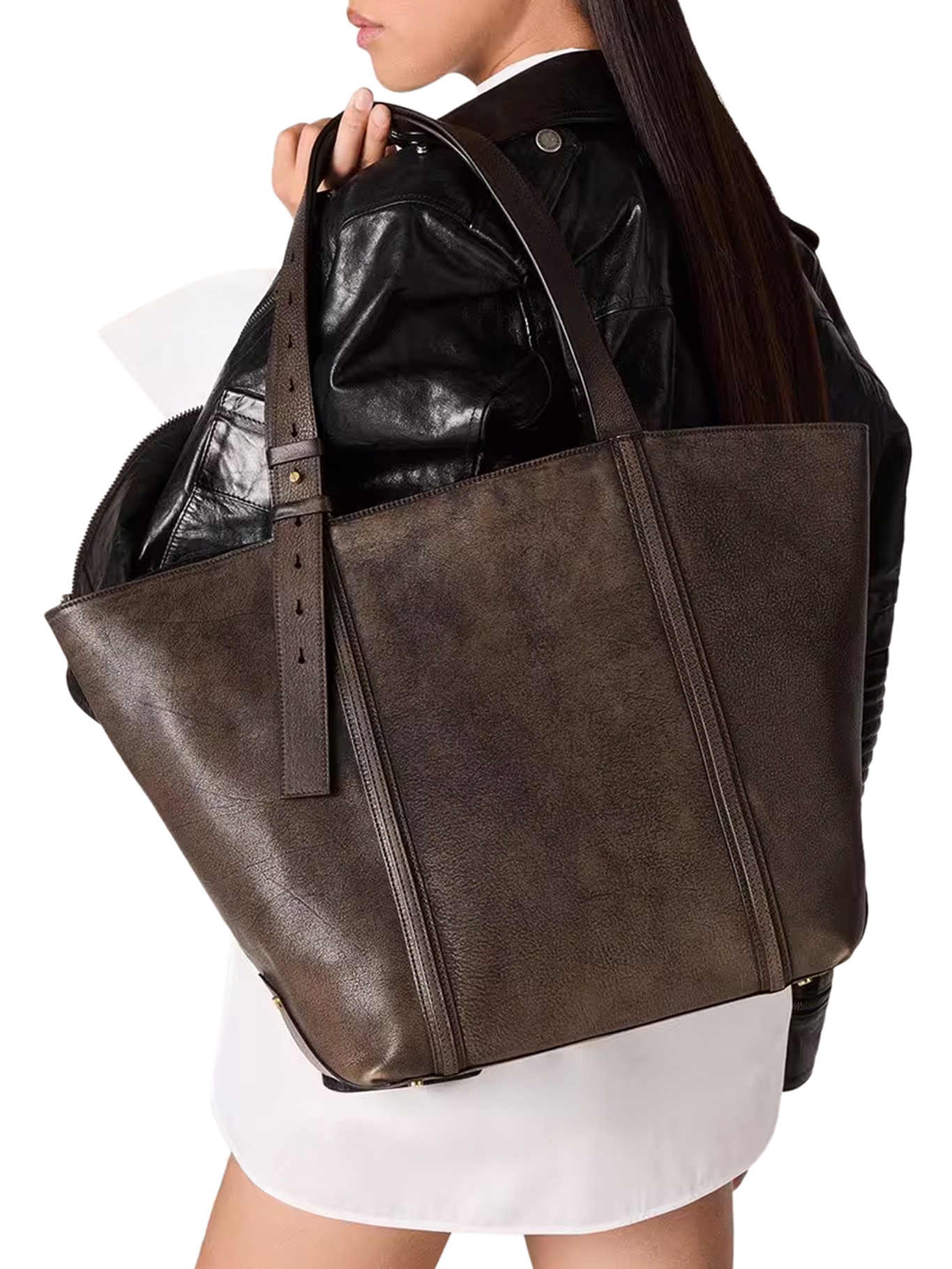[GOLDEN GOOSE DELUXE BRAND] Tote bag SS26 GWA00785A00075355357 TESTA DI MORO