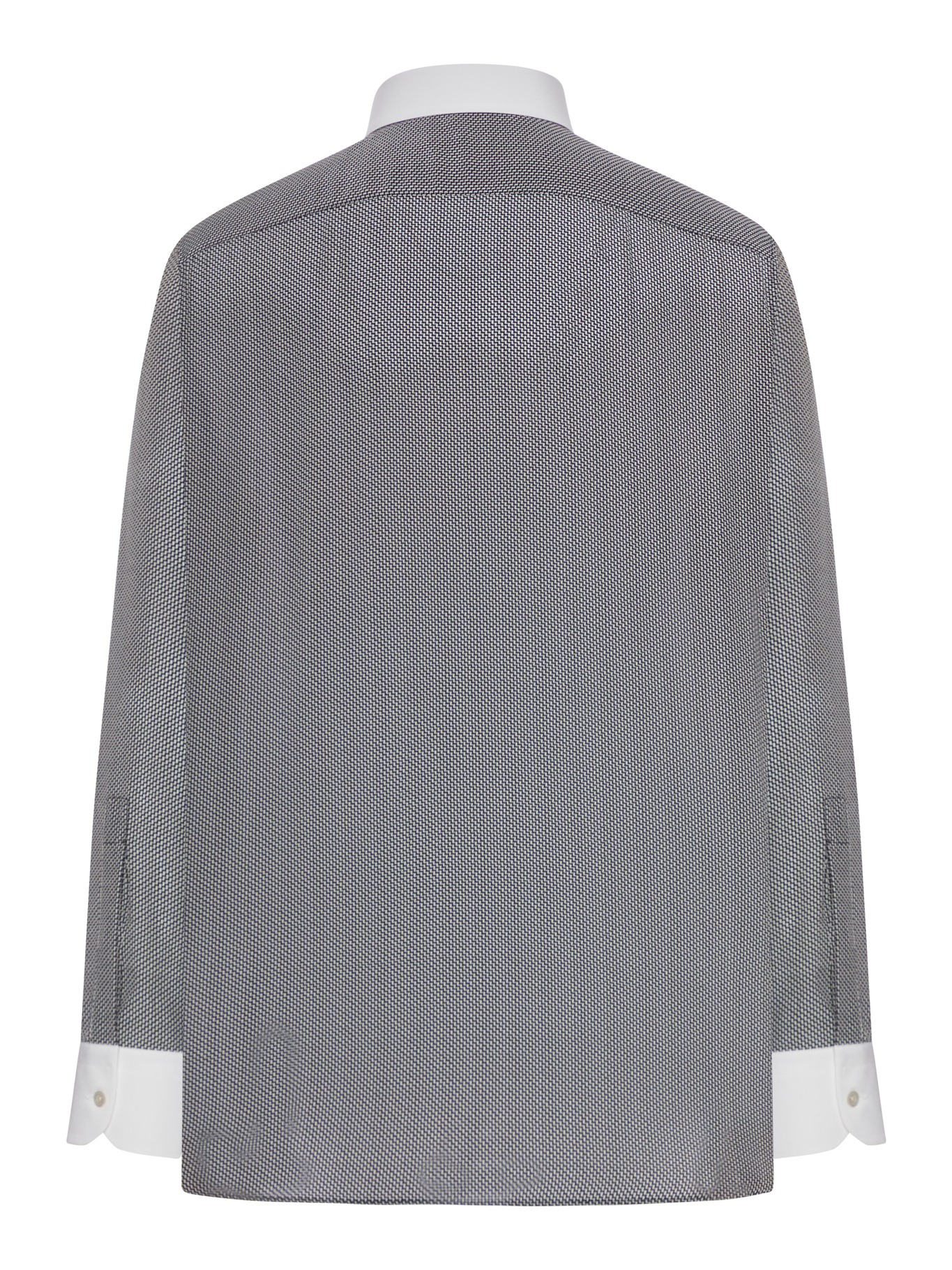 [Tom Ford] Shirts Long Sleeve SS26 HRBF04S0206NWA BLACK WHITE