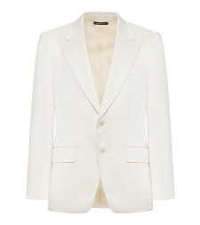 [Tom Ford] Blazer SS26 JLSPF2S0179WAC IVORY