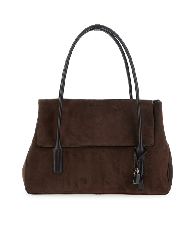 [Tom Ford] Shoulder bag SS26 L1922LCL068PECM REDDISH BROWN