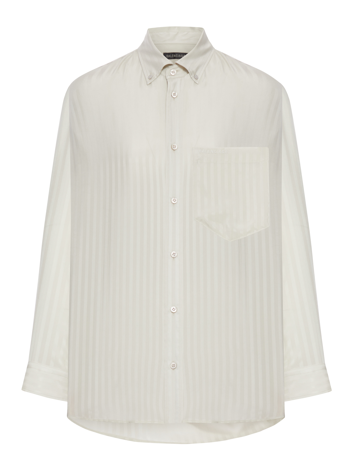 [Balenciaga] Shirts Long Sleeve SS26 862679TSM049020 CREAM