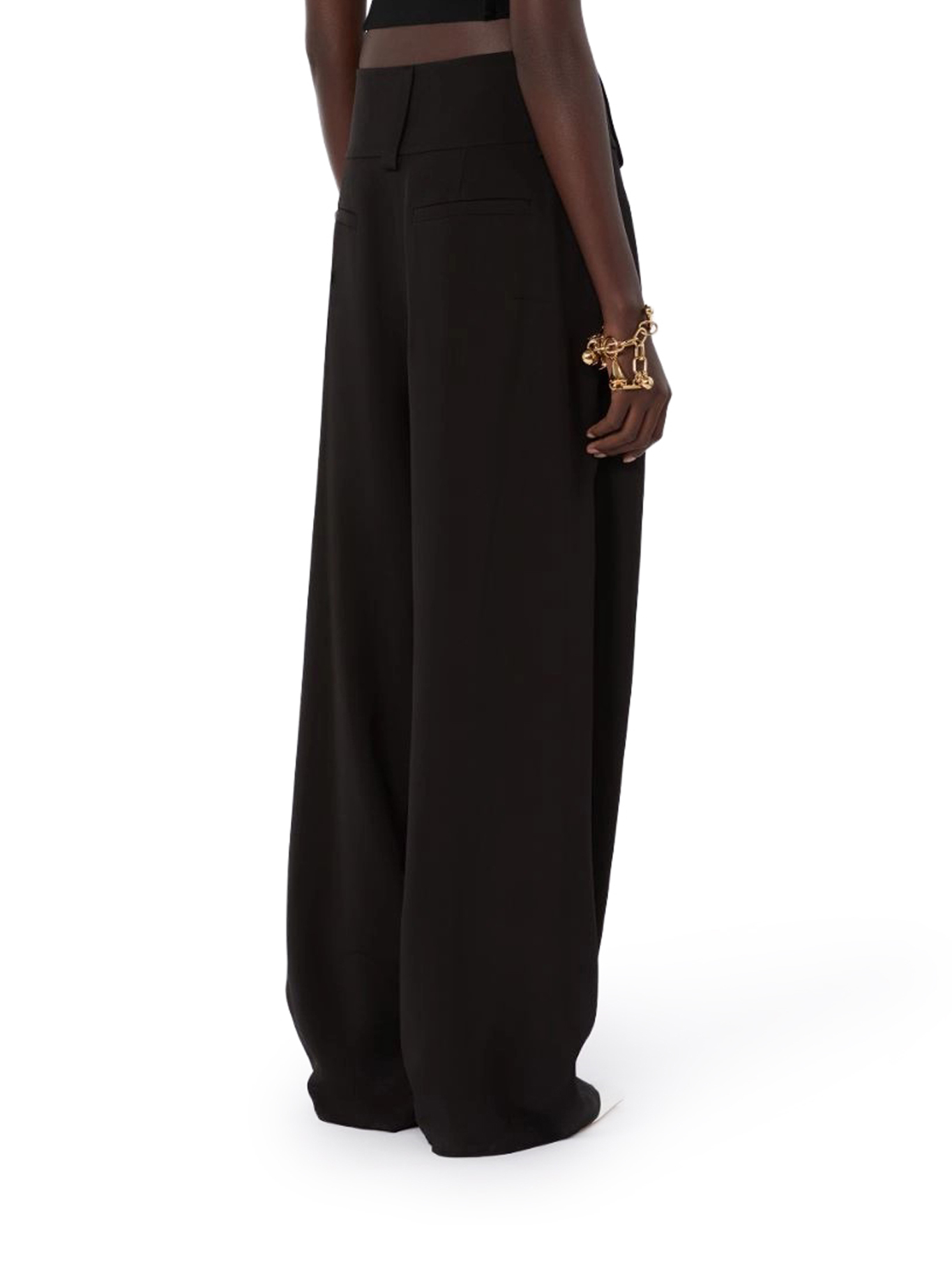 [SPORTMAX] Trousers SS26 2612131053600003 BLACK