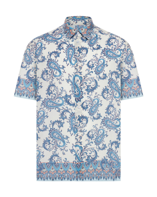 [Etro] Shirts Short Sleeve SS26 MRIC001199SP5G7X0880X0880 MULTI