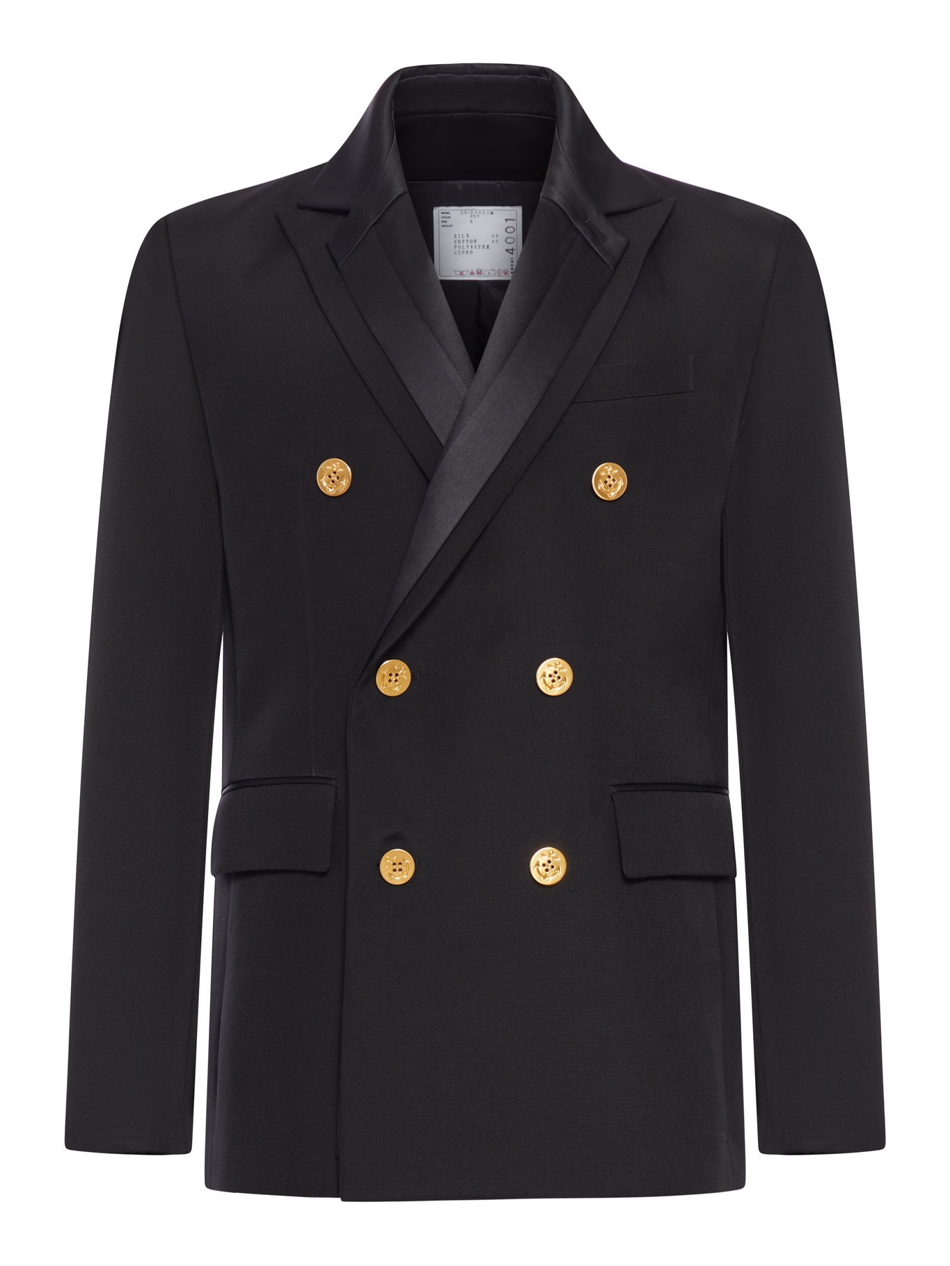 [Sacai] Blazer SS26 2604001M001 BLACK