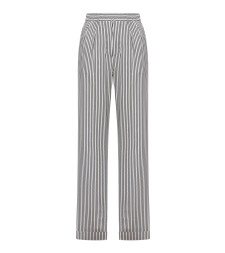 [Tom Ford] Trousers SS26 PAW682FAX1712NWA BLACK WHITE