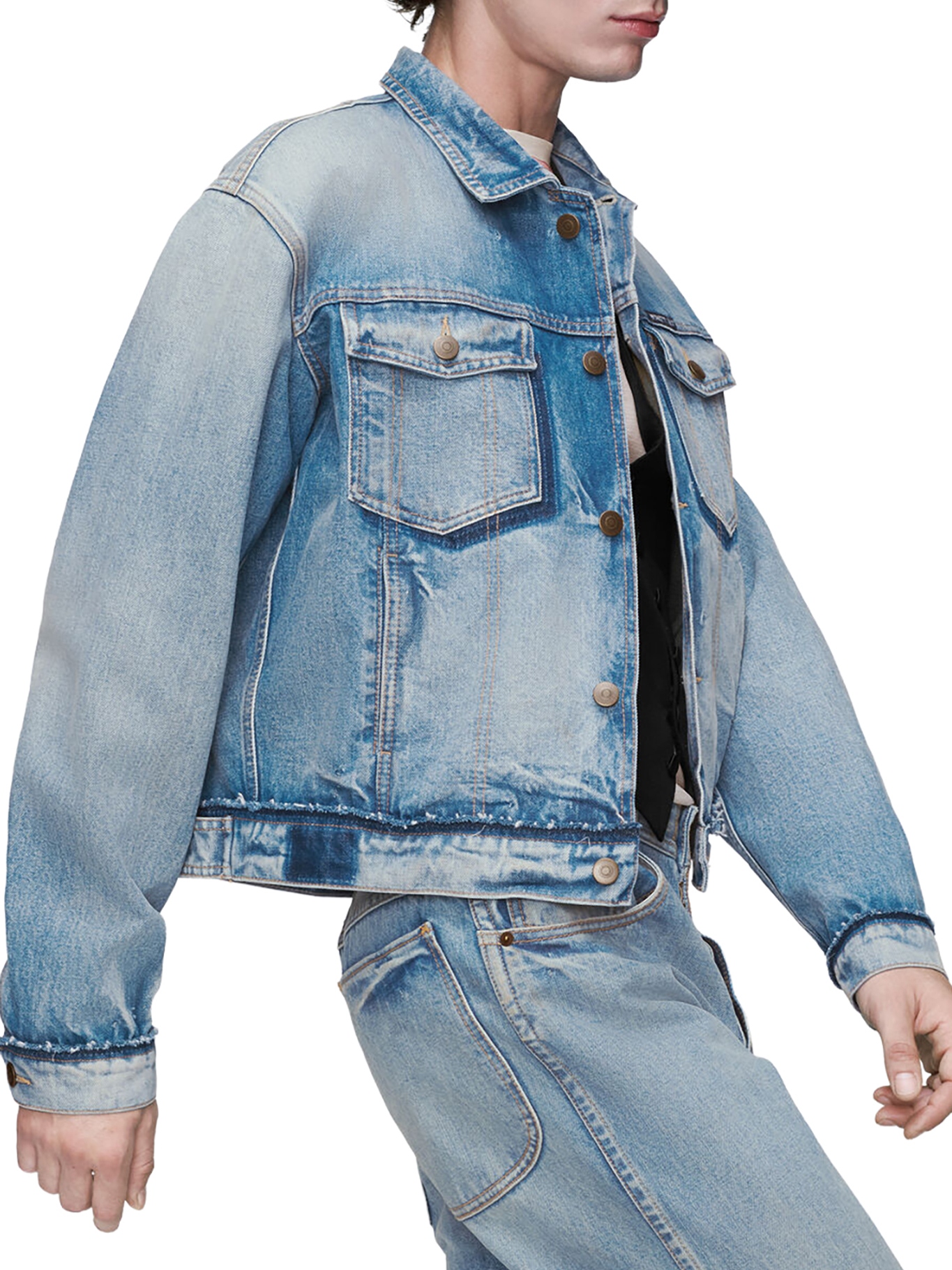 [Maison Margiela] Denim jacket SS26 S50AM0654S30561987 WASHED BLUE