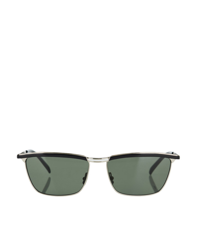 [Saint Laurent] Sunglasses FW25 843043Y99698100 SILV SILV GREY