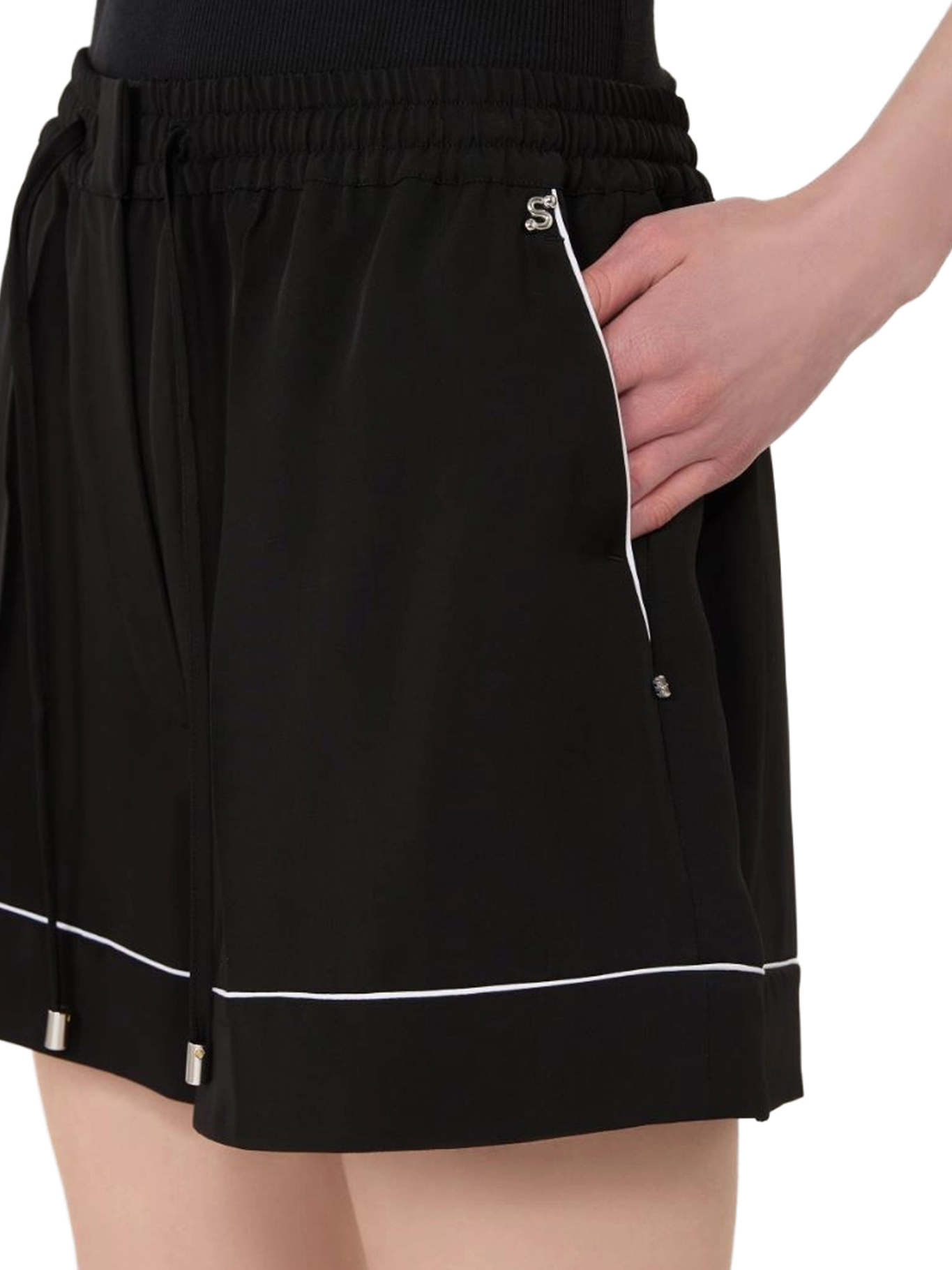 [SPORTMAX] Shorts SS26 2612141032600003 BLACK