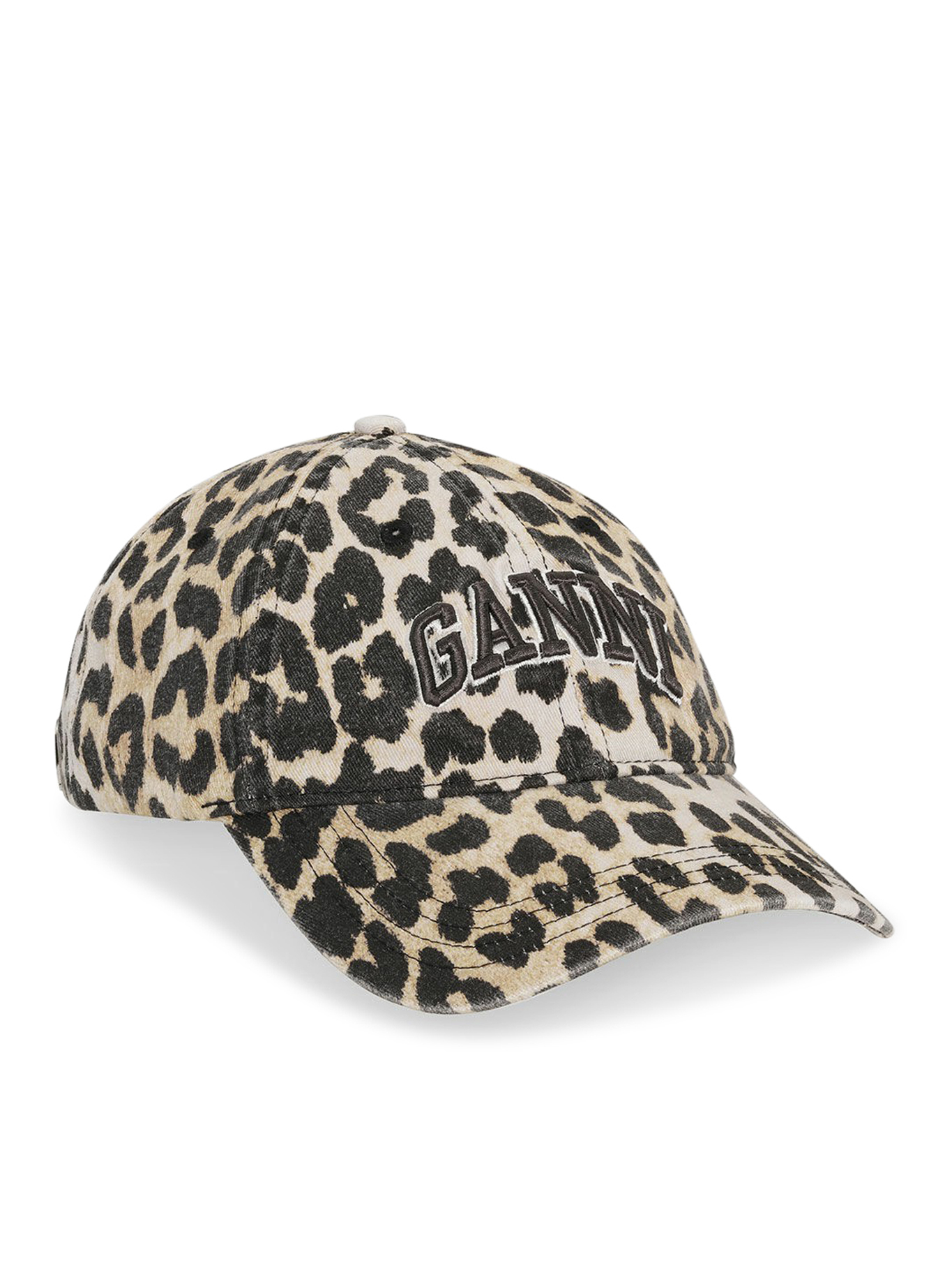 [GANNI] Hat FW26 A6898943 LEOPARD