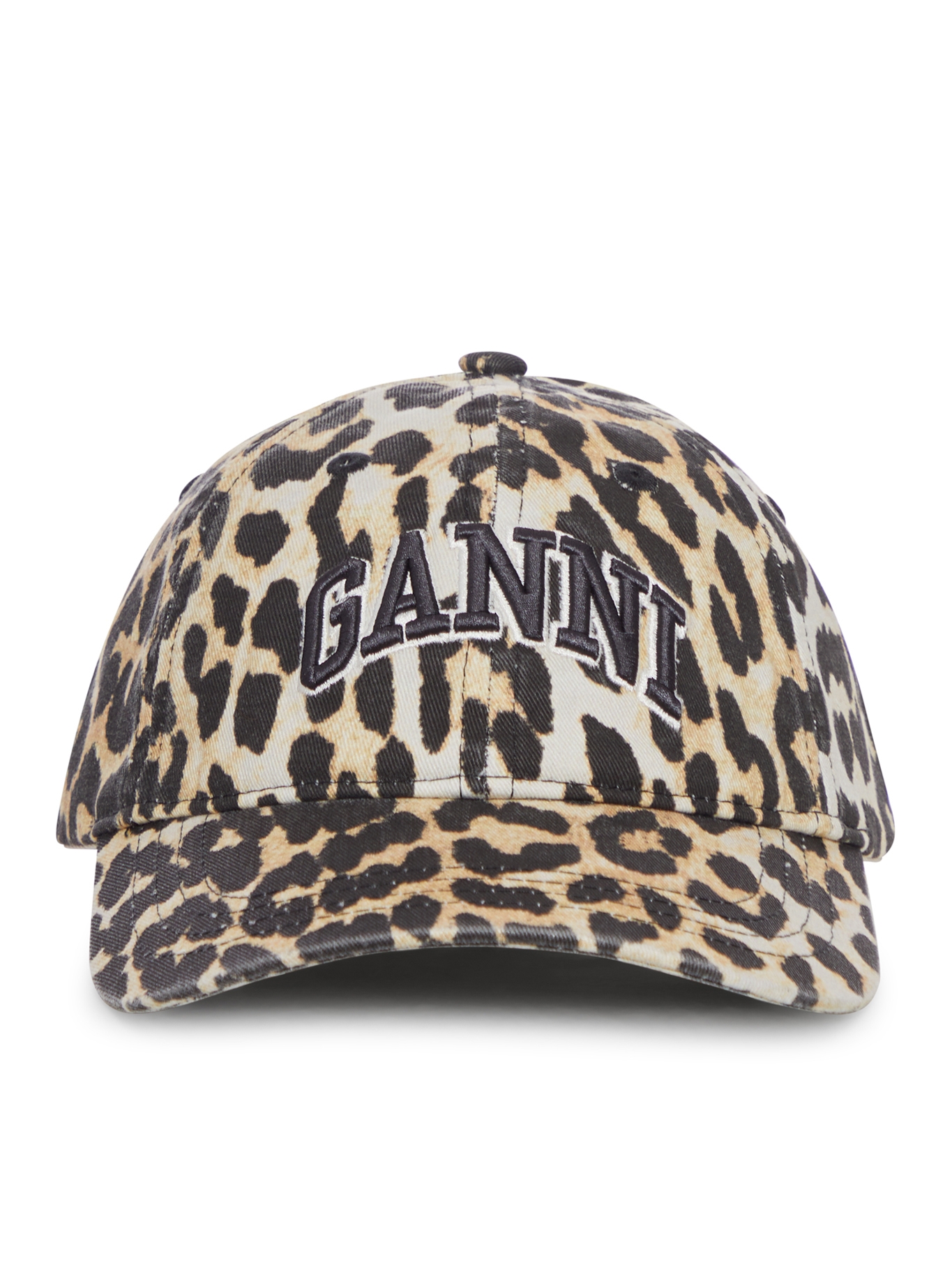 [GANNI] Hat FW26 A6898943 LEOPARD