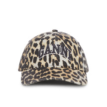 [GANNI] Hat FW26 A6898943 LEOPARD