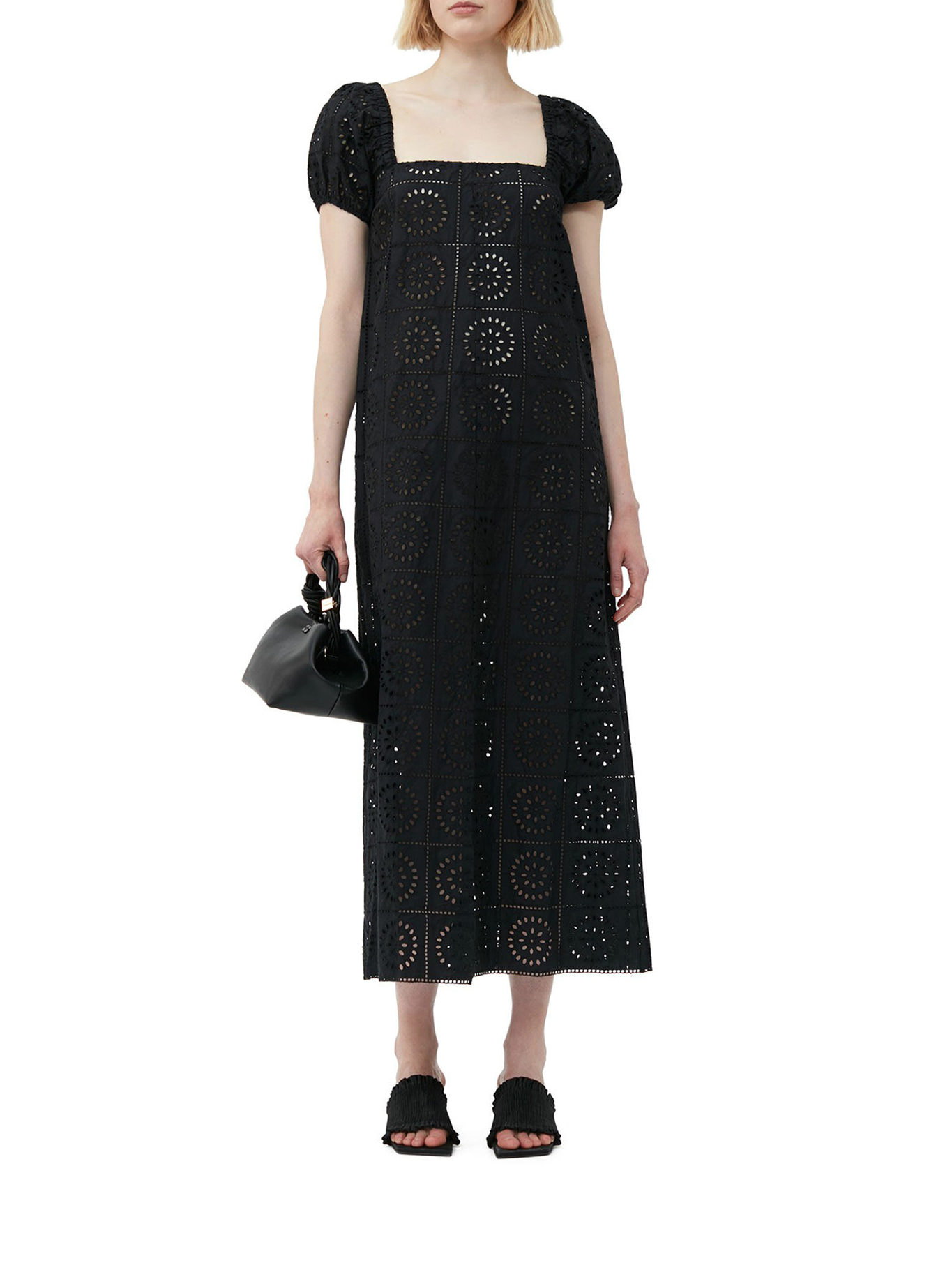 [GANNI] Tote bag FW26 A5241099 BLACK