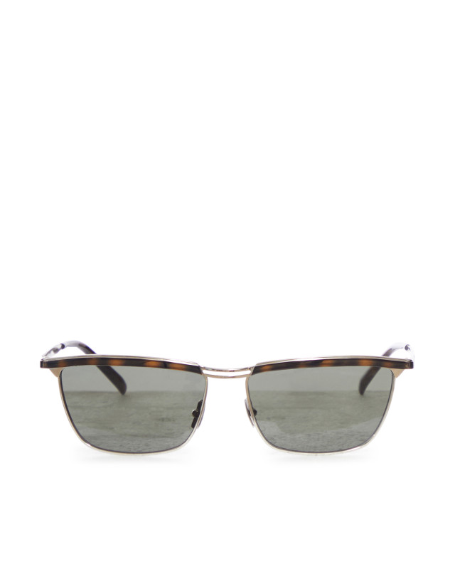 [Saint Laurent] Sunglasses FW25 843043Y99698163 SILV HAV GREY
