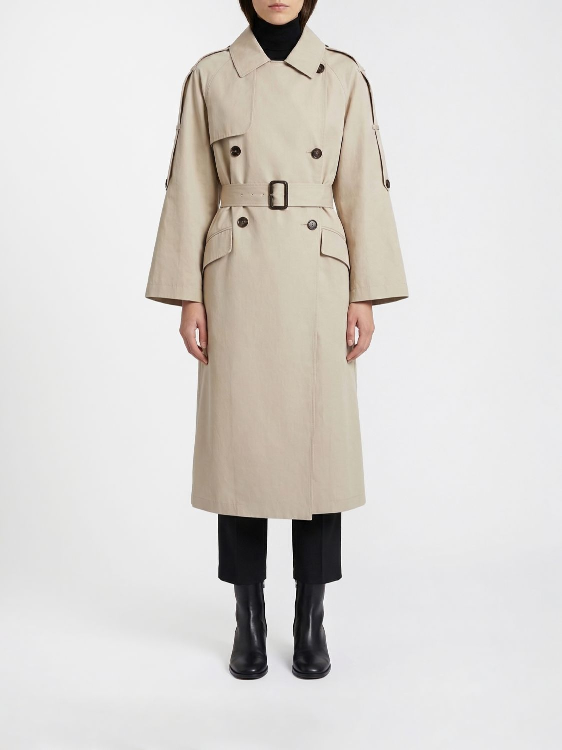[MAX MARA THE CUBE] Trench Coat SS26 2619021054600 002