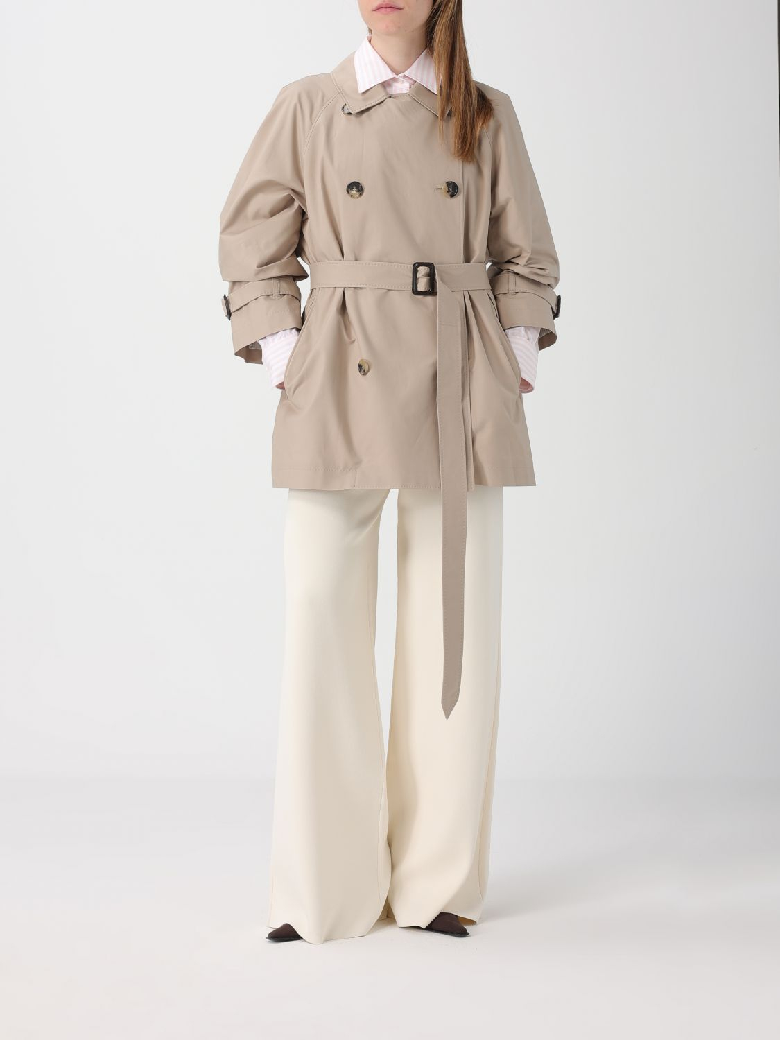[MAX MARA THE CUBE] Trench Coat SS26 2619021114600 013