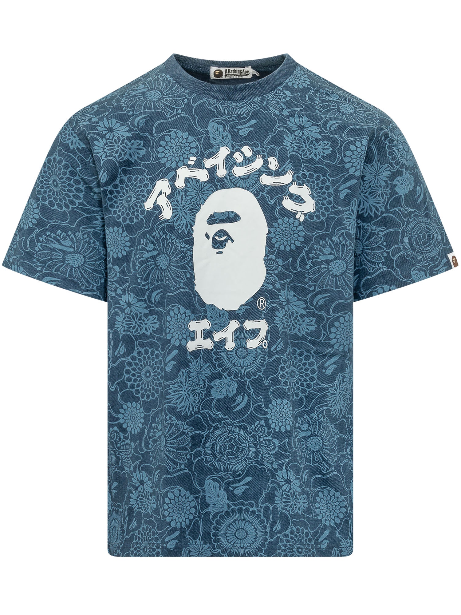 [BAPE] T-shirts Short Sleeve SS26 001CSM301305M INDIGO