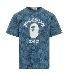 [BAPE] T-shirts Short Sleeve SS26 001CSM301305M INDIGO