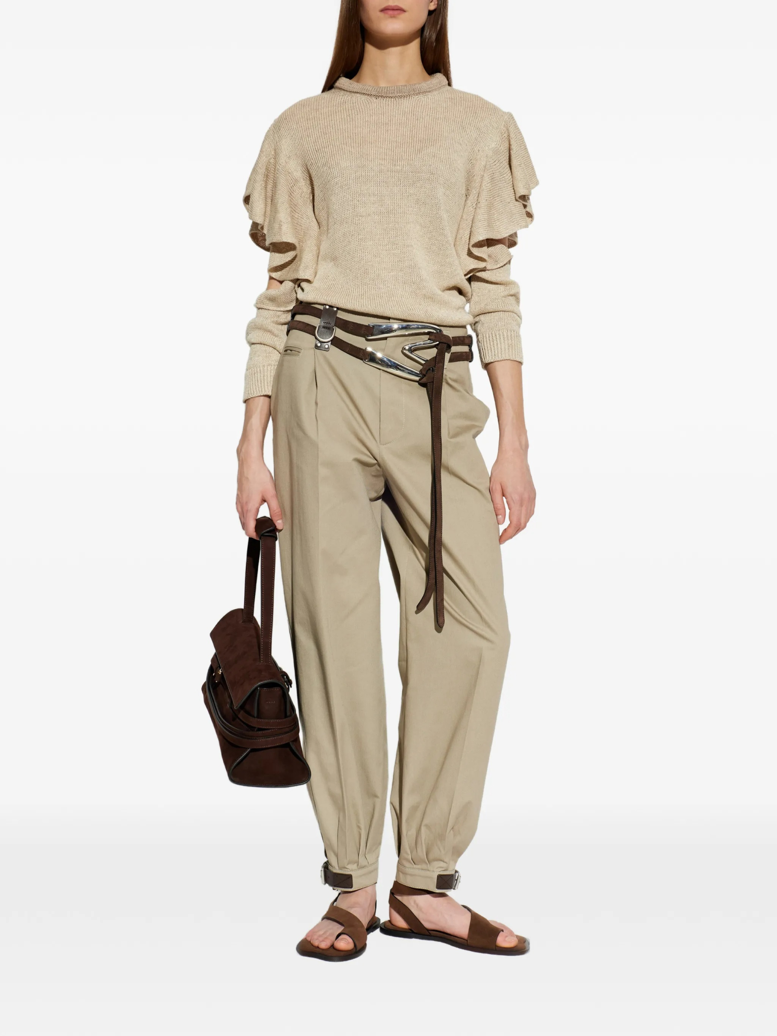 [Moschino] Trousers SS26 A03130419