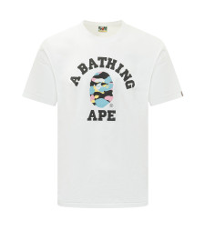 [BAPE] T-shirts Short Sleeve SS26 001TEM301025M WHITE