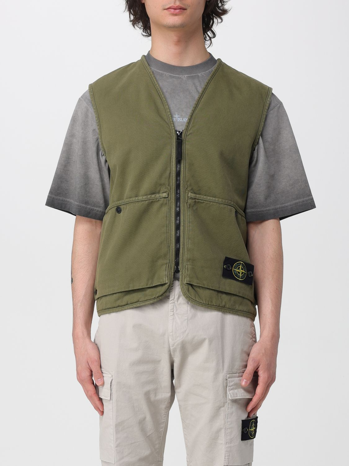 [Stone Island] Vest SS26 6100007S0184 V015G