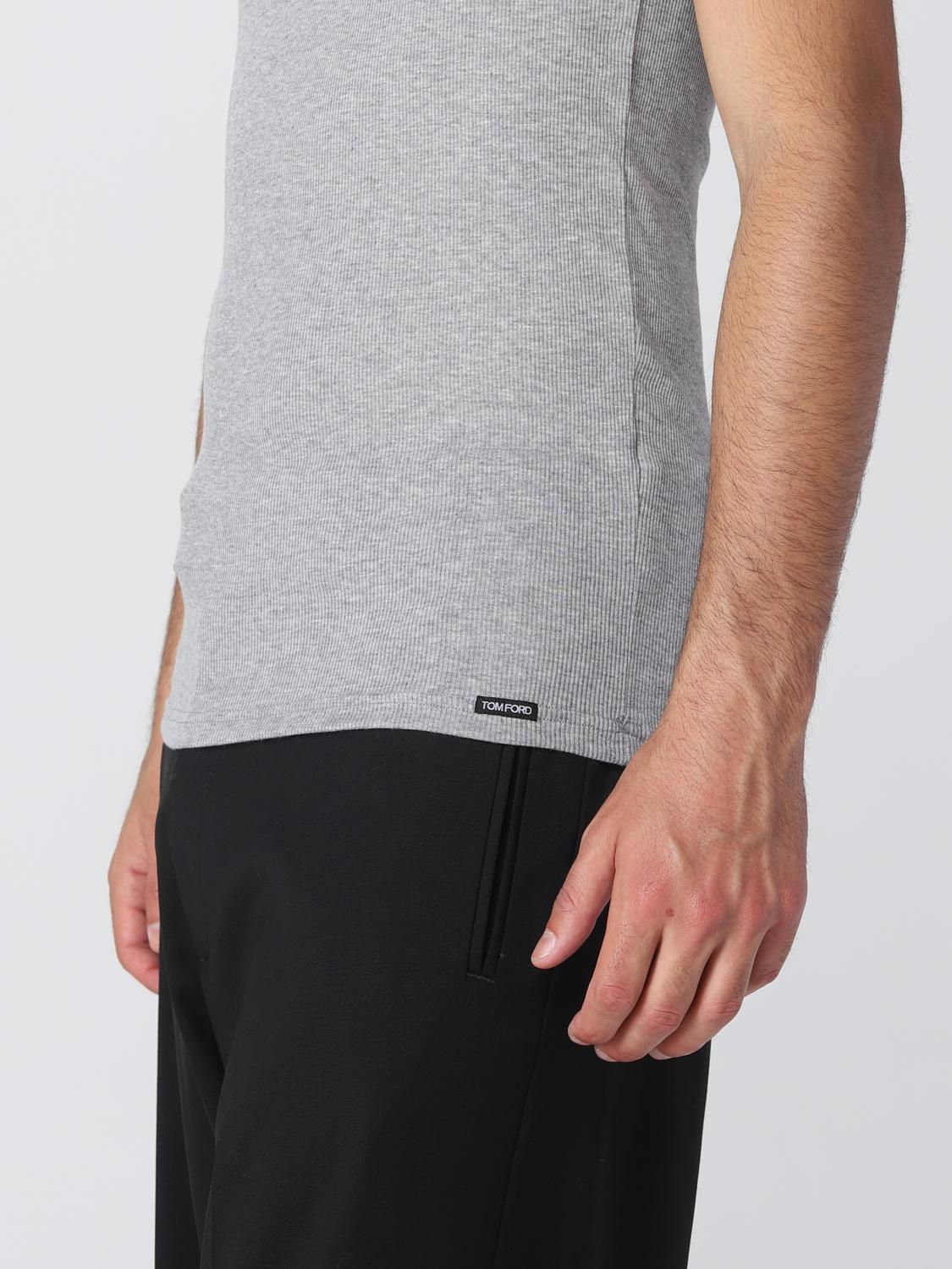 [Tom Ford] T-shirts Sleeveless FW25 T4D101210 020