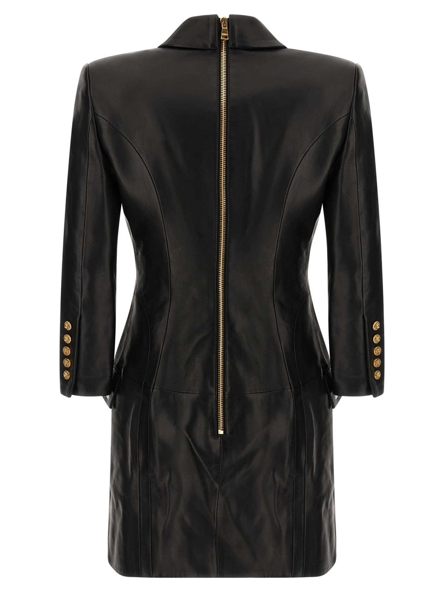 [Balmain] Long sleeve dress FW25 FF0R9391LD630PA