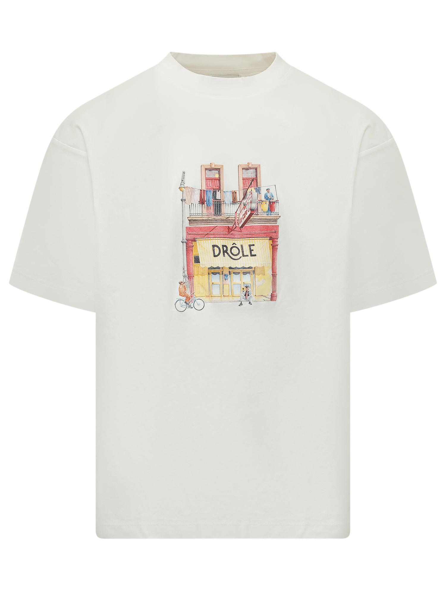 [DROLE DE MONSIEUR] T-shirts Short Sleeve SS26 KTS307CO002 OW