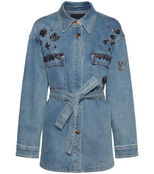 [ELENA MIRO`] Denim Jacket SS26 R426Z000025N