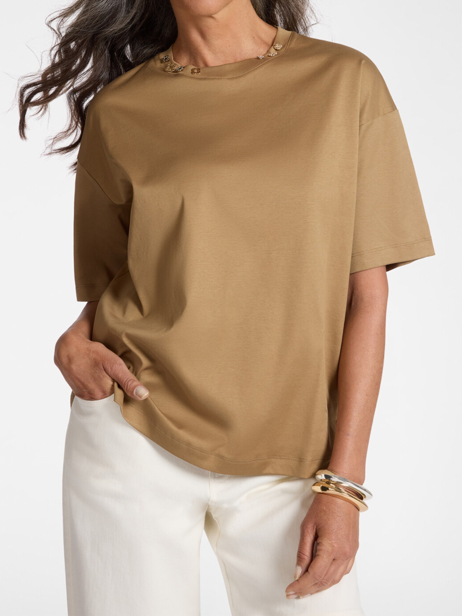 [ELENA MIRO`] T-shirts Short Sleeve SS26 G065Z000583N
