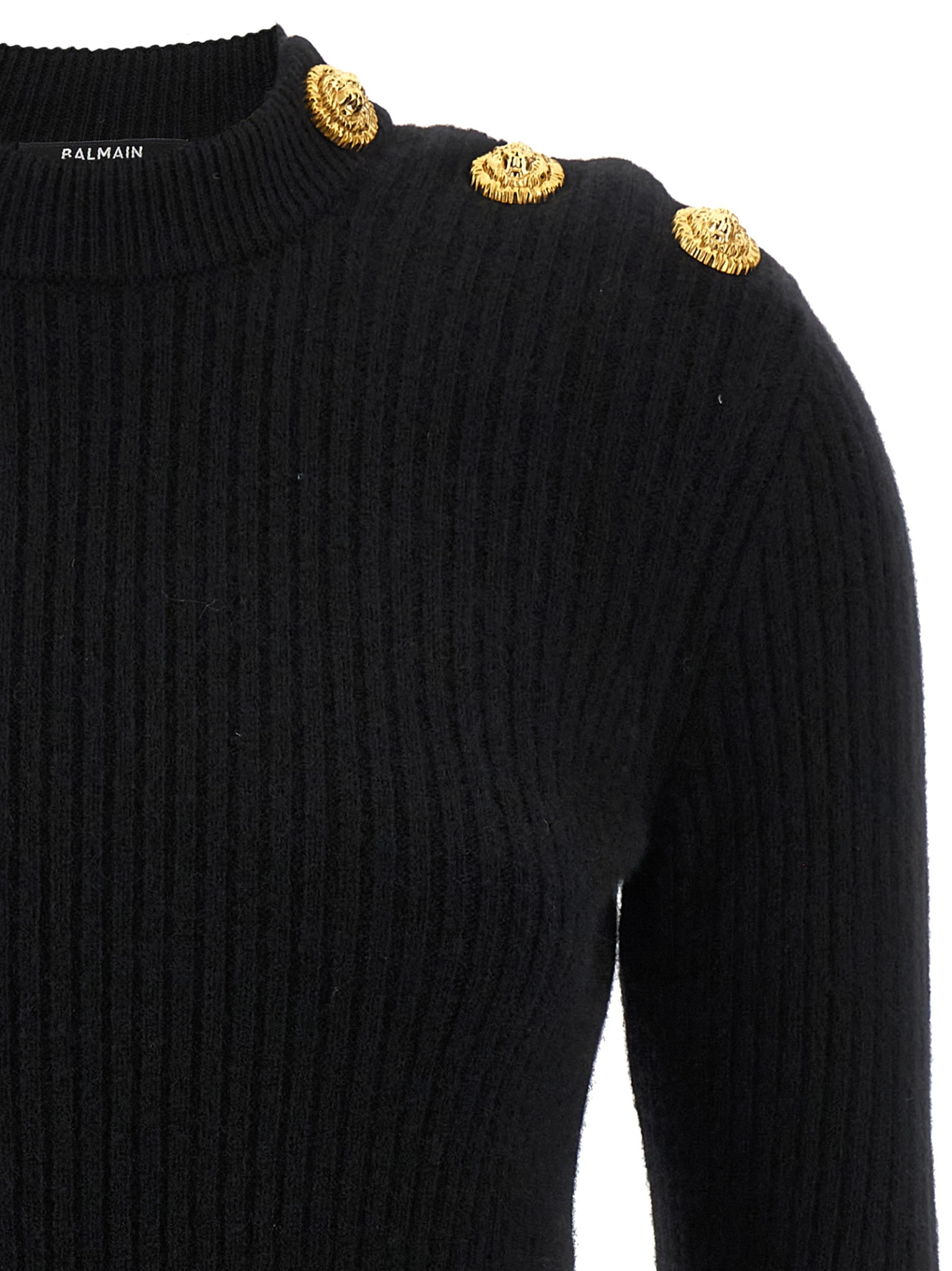 [Balmain] Knitwear FW25 FF0KD095KJ170PA
