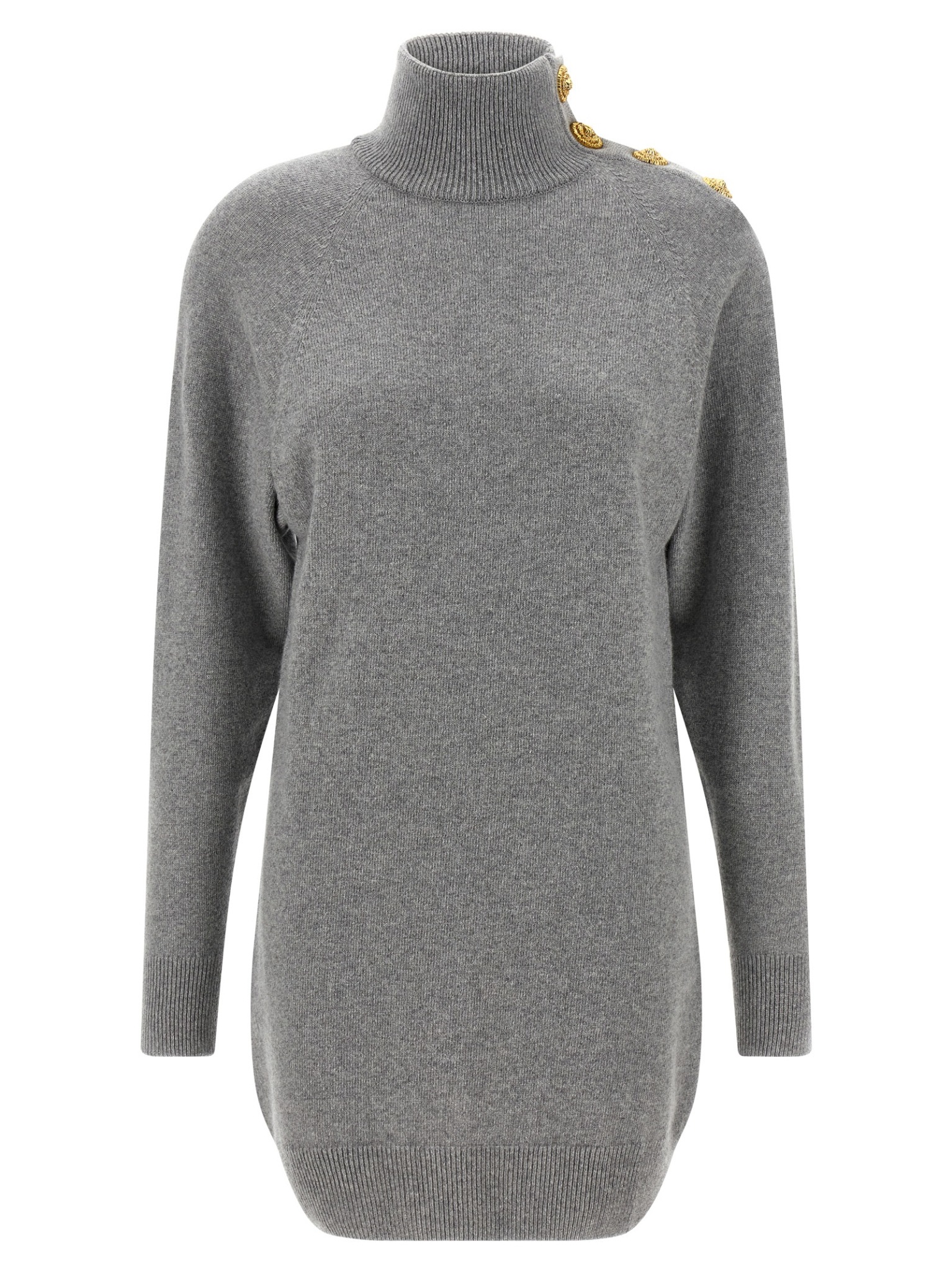 [Balmain] Long sleeve dress FW25 FF0R9382KI879UB