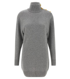 [Balmain] Long sleeve dress FW25 FF0R9382KI879UB