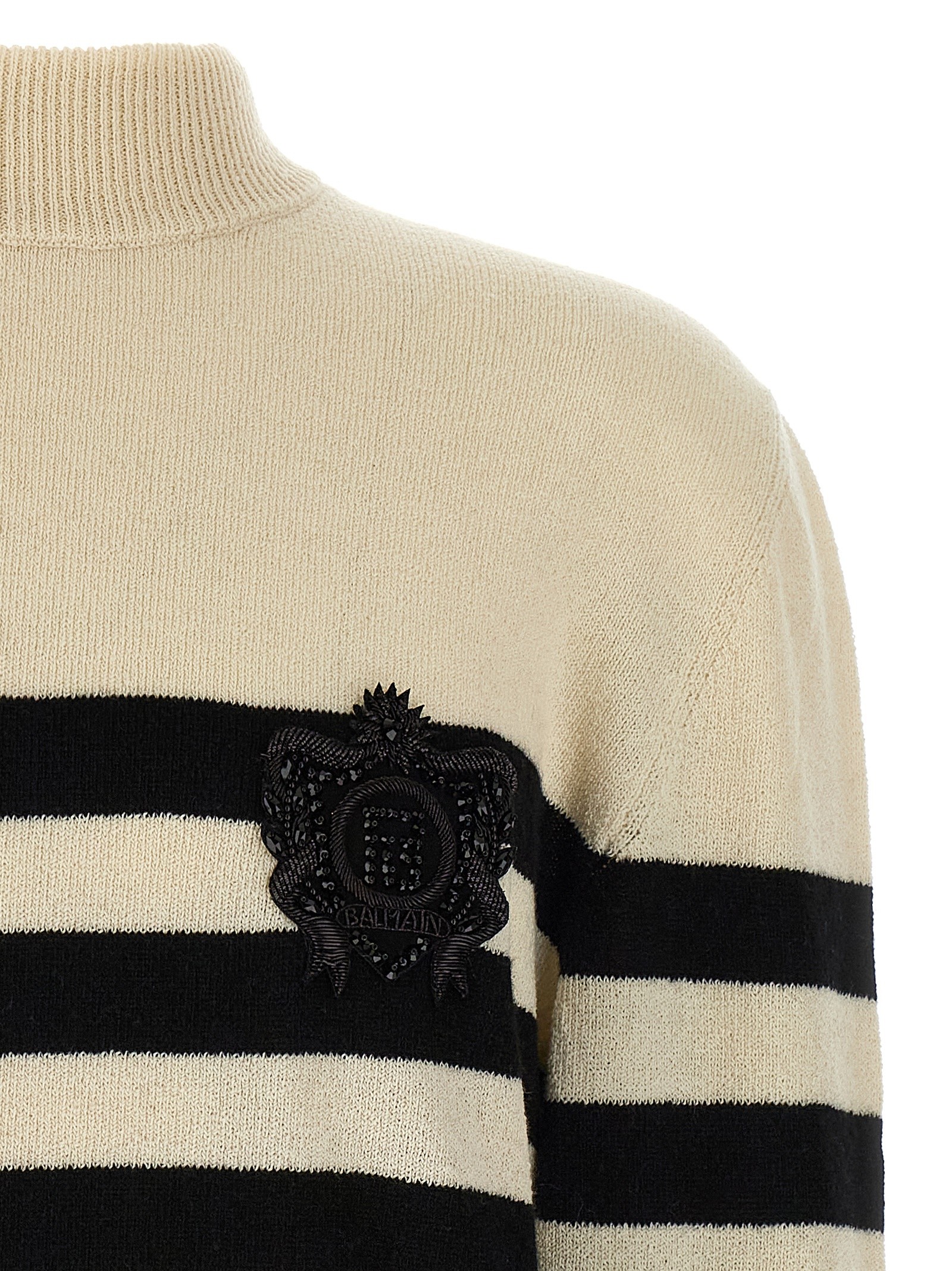 [Balmain] Knitwear FW25 FH1KF12170KIGKP
