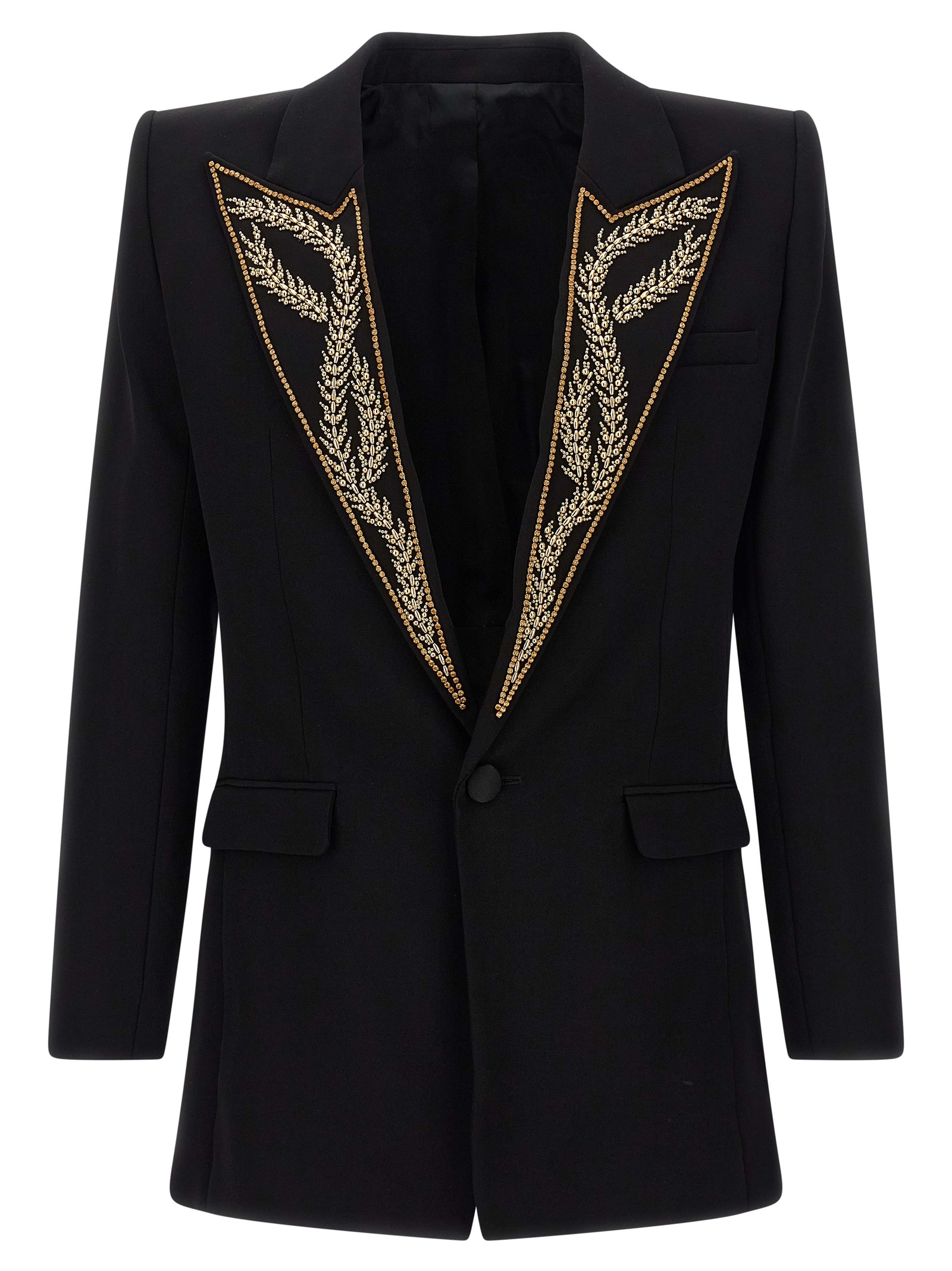 [Balmain] Blazer FW25 FH1SE286PD09EAD