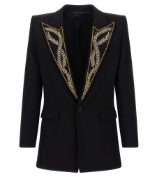 [Balmain] Blazer FW25 FH1SE286PD09EAD