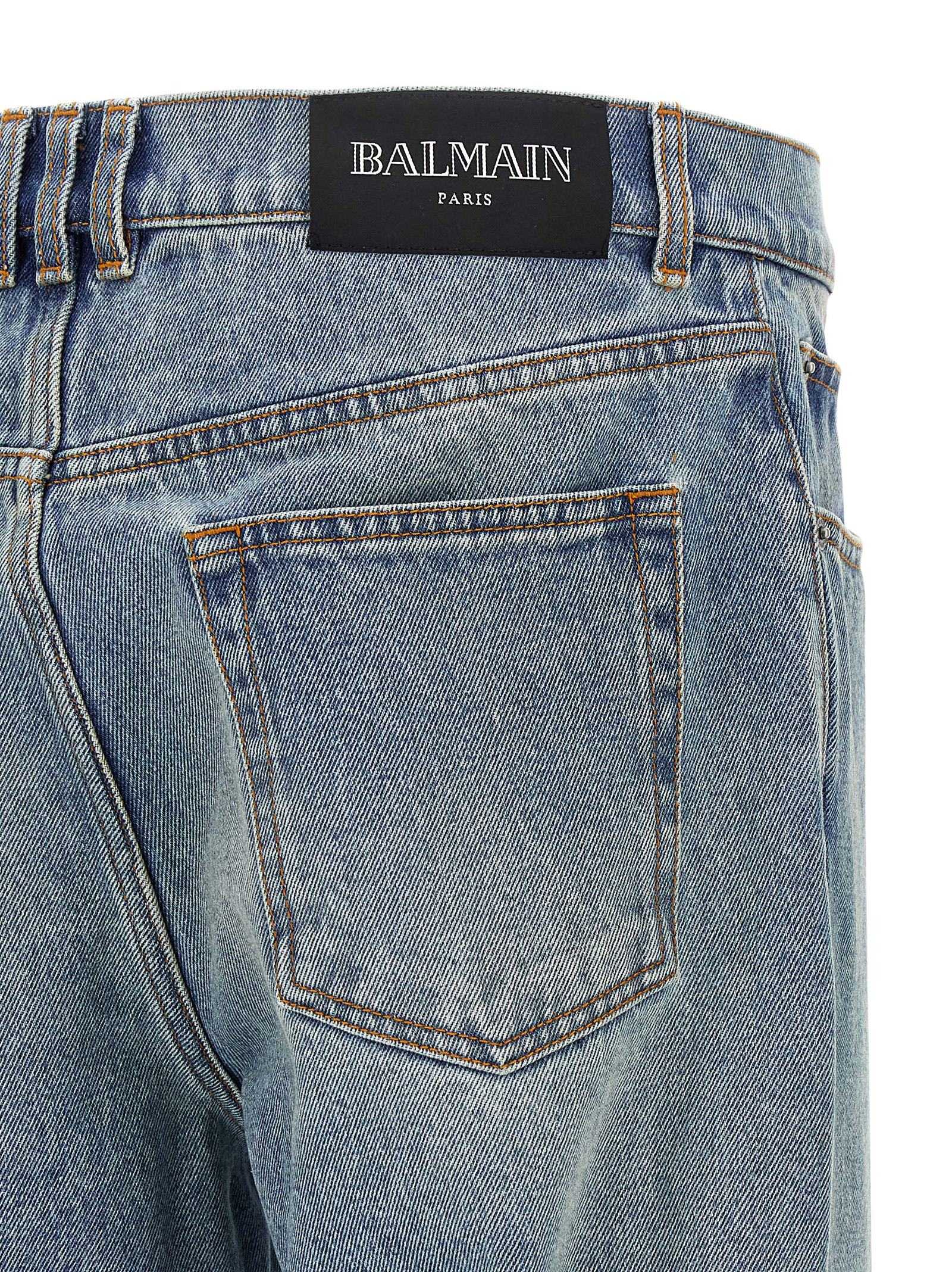 [Balmain] Jeans FW25 FH1MI083DF816AW