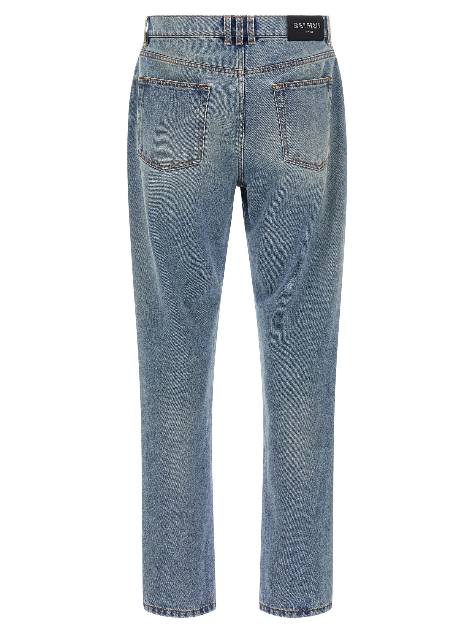 [Balmain] Jeans FW25 FH1MI083DF816AW