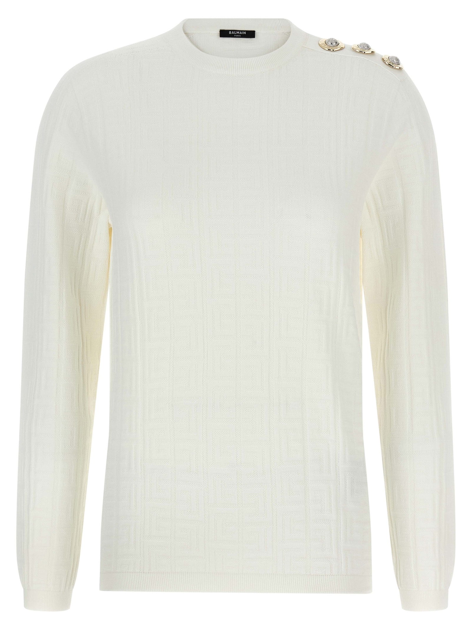 [Balmain] Knitwear FW25 FF1KD090KI630KA