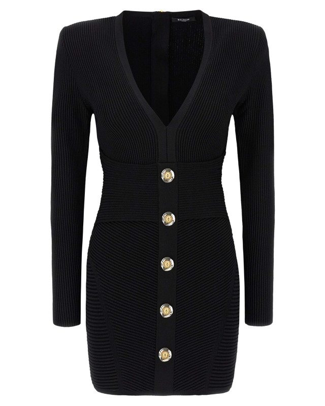 [Balmain] Short sleeve dress FW25 FF1R9327KI510PA