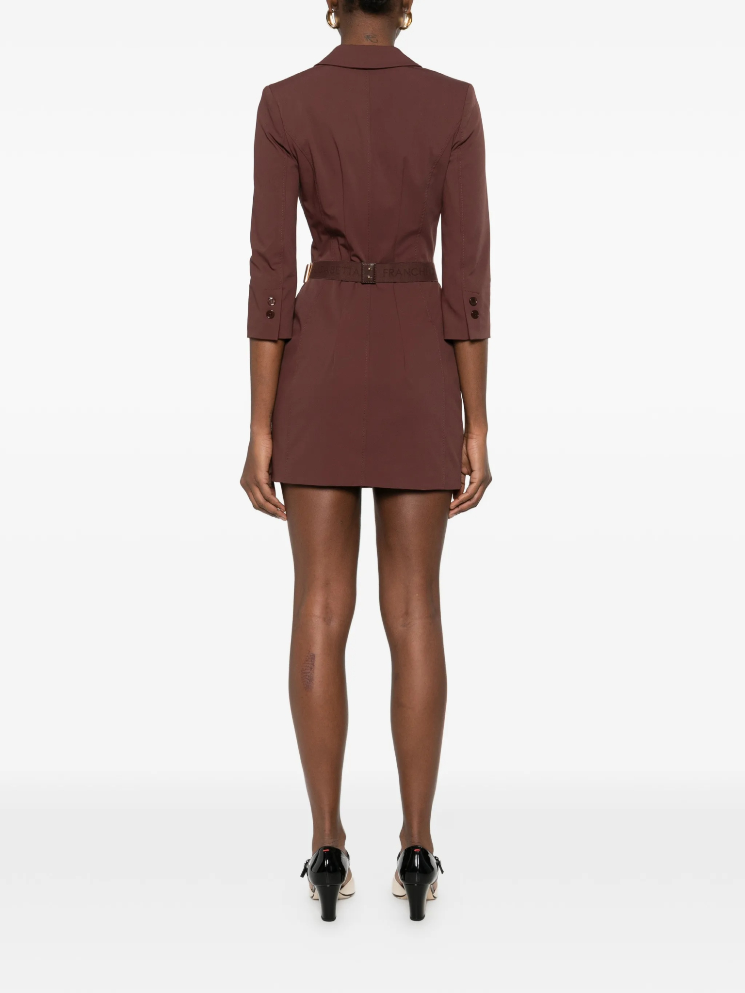 [ELISABETTA FRANCHI] Long sleeve dress SS26 AB91961E2
