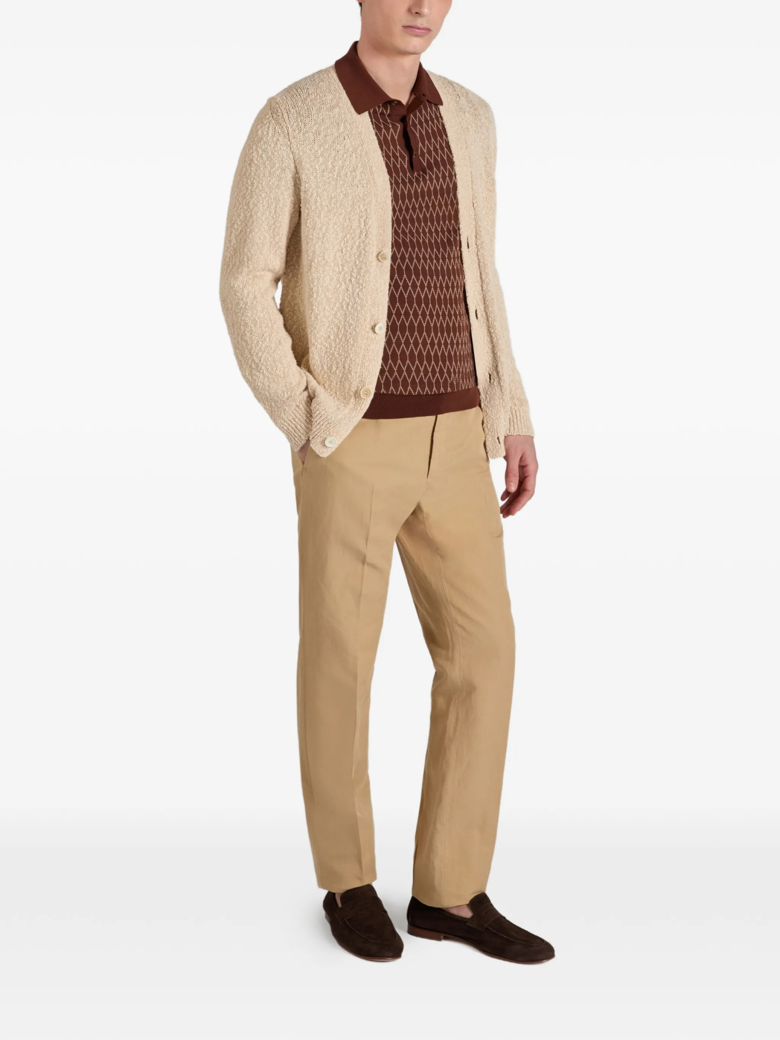 [Zanone] Cardigan SS26 810286 ZQ310