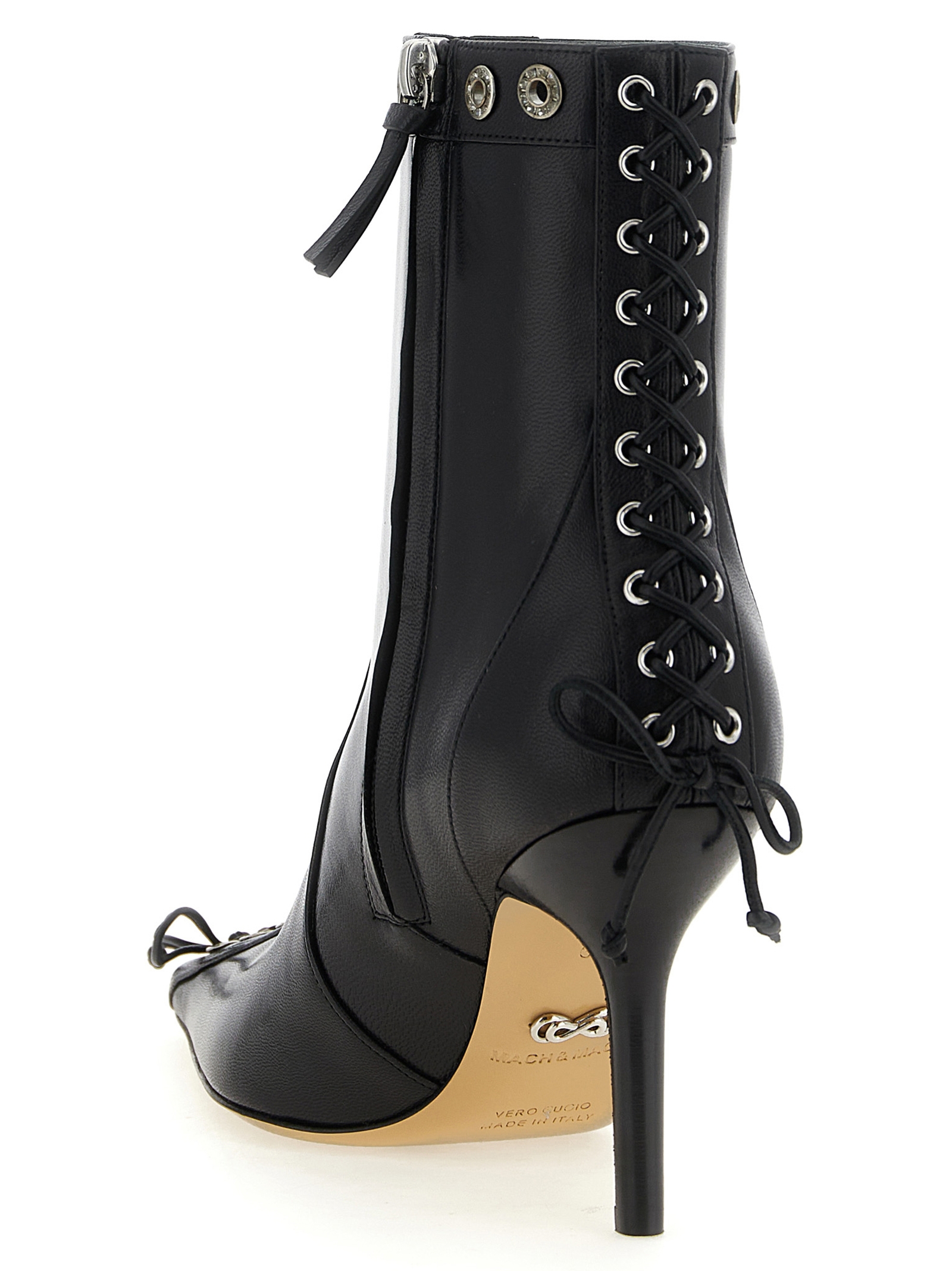 [MACH & MACH] Ankle Boots FW25 PF25S098095NAPBLK