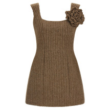 [Giuseppe di Morabito] Sleeveless dress FW25 05FWDR479F0530330