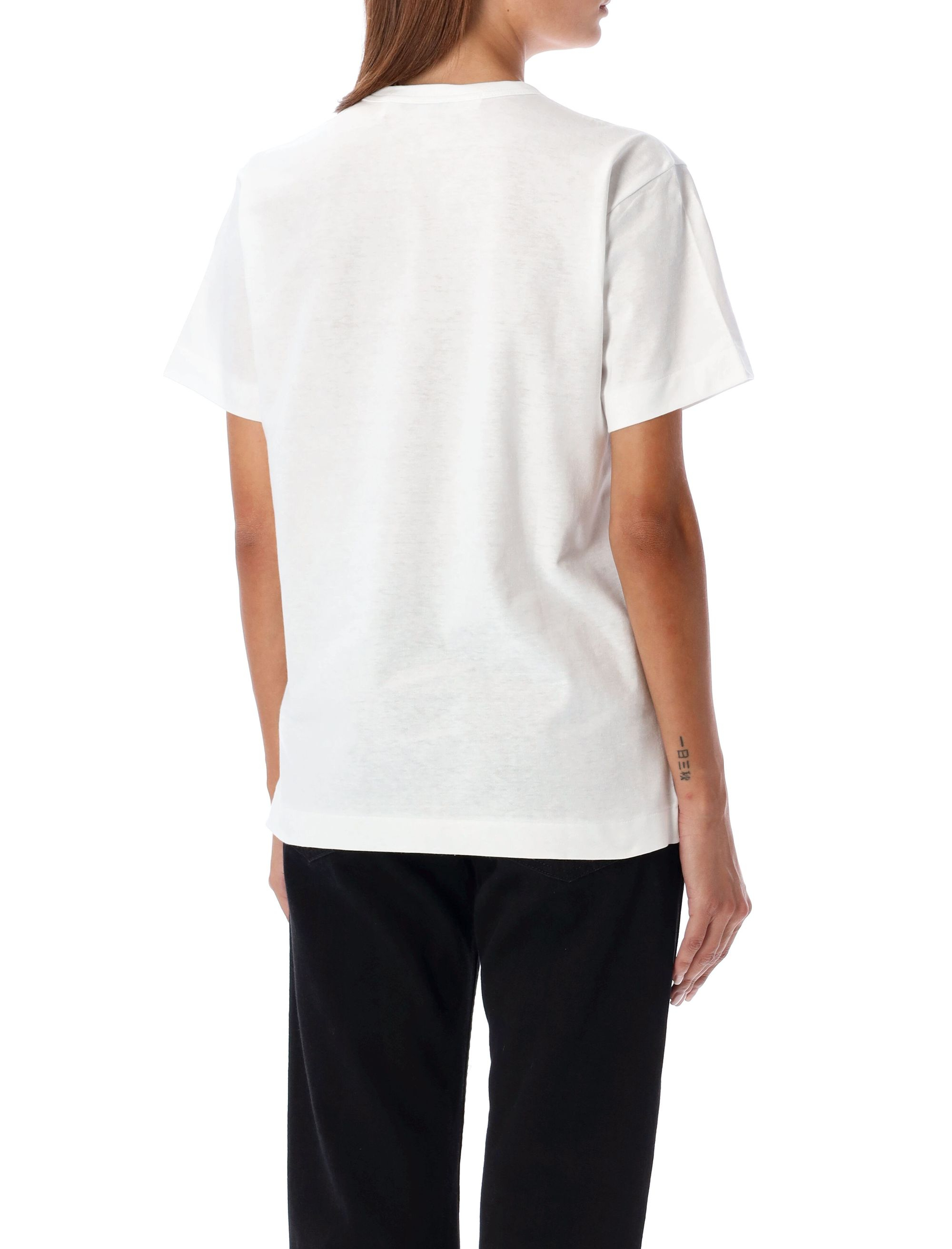[COMME DES GARCONS PLAY] Shirts Short Sleeve SS26 AX-T108-0512