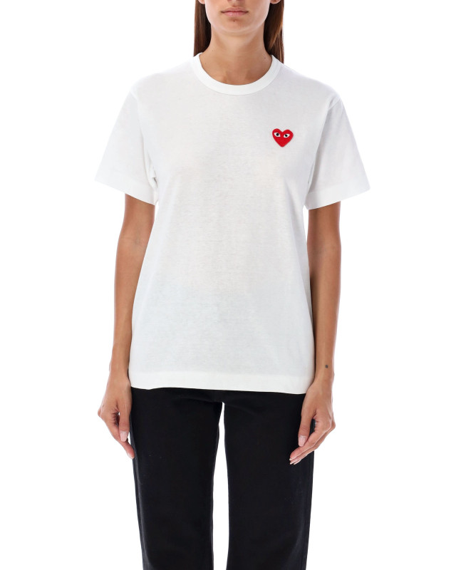 [COMME DES GARCONS PLAY] Shirts Short Sleeve SS26 AX-T108-0512